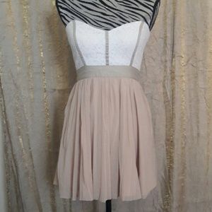 Sweetheart strapless dress👗